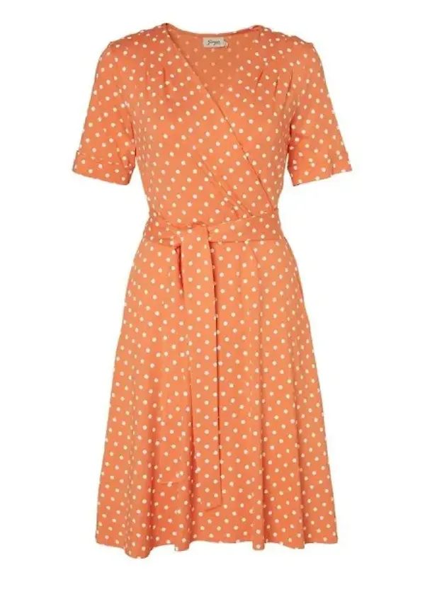 - Celia Dot Ss Orange
