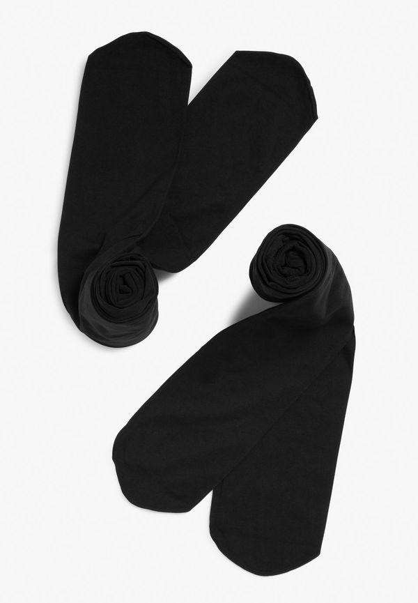2-pack tights 40 den - Black