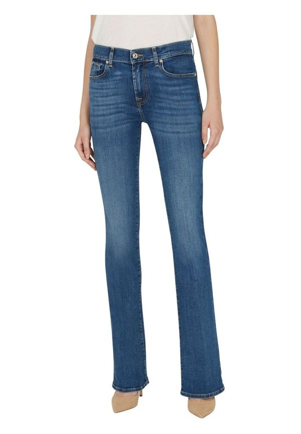 7 For All Mankind - Jeans - Blå - Dam - Storlek: W25