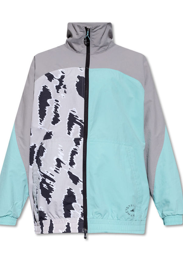 Adidas by Stella McCartney - Läderjackor - Grå - Dam - Storlek: Xs,S,M