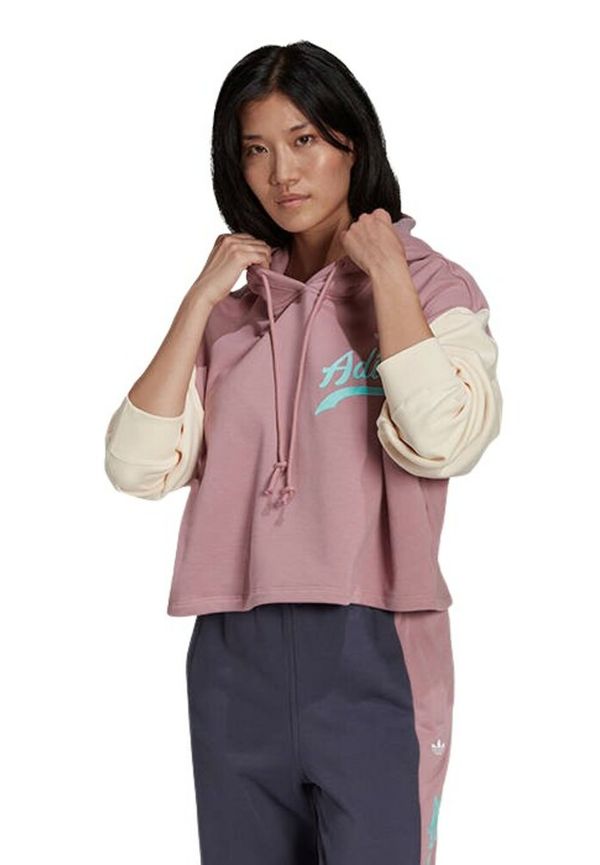 Adidas Originals - Hoodies - Rosa - Dam - Storlek: Xs,2Xs,L,S,M