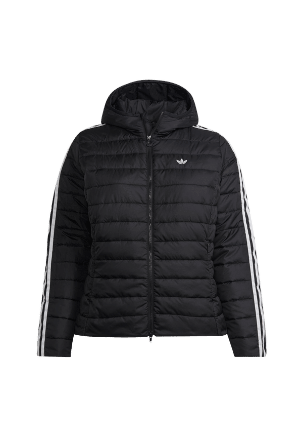 adidas Originals - Jacka Hooded Premium Slim Jacket Plus - Svart