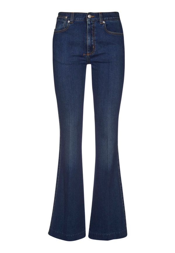 Alexander McQueen - Flare Jeans - Blå - Dam - Storlek: W29,W26,W25