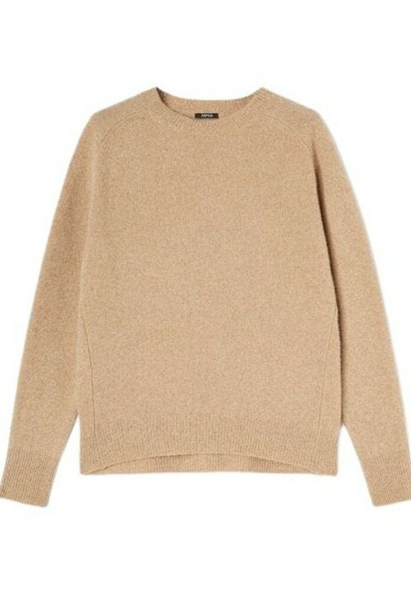 Aspesi - Stickade tröjor & koftor - Beige - Dam - Storlek: Xs,M