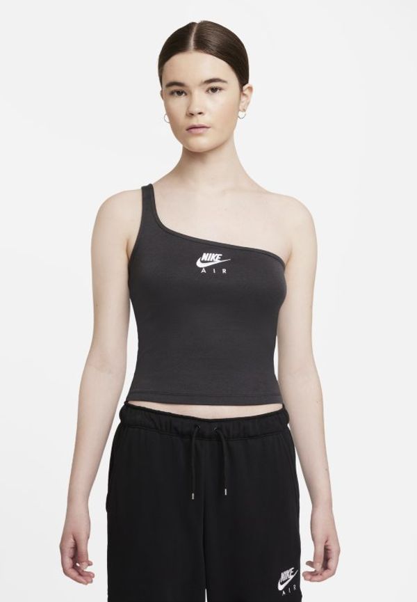 Asymmetriskt linne Nike Air för kvinnor - Grå