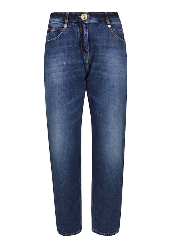 Balmain - Straight - Blå - Dam - Storlek: S,M