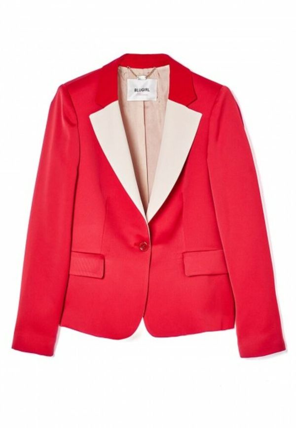 Blugirl - Blazer - Röd - Dam - Storlek: Xs,L,S,M