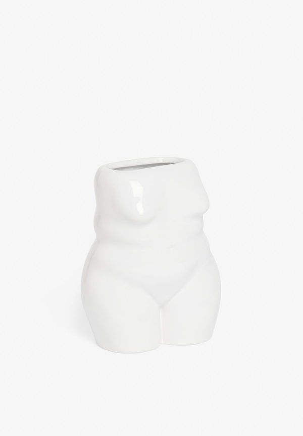 Body vase - White