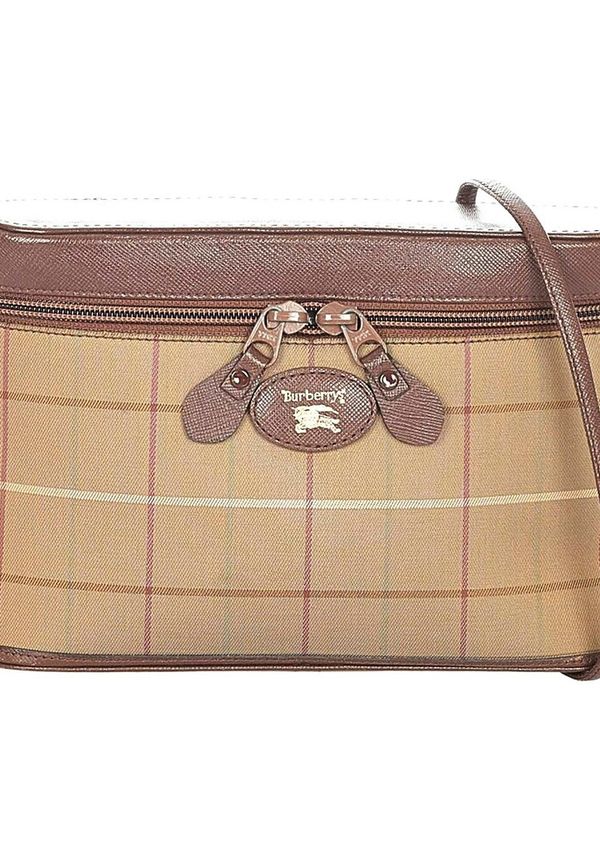 Burberry Vintage - Vintage Väskor - Brun - Dam - Storlek: ONE Size