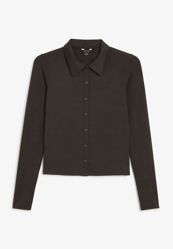 Button up shirt - Brown