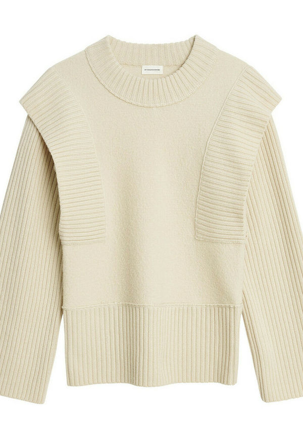By Malene Birger - Stickade tröjor & koftor - Beige - Dam - Storlek: Xl,Xs,L,S,M