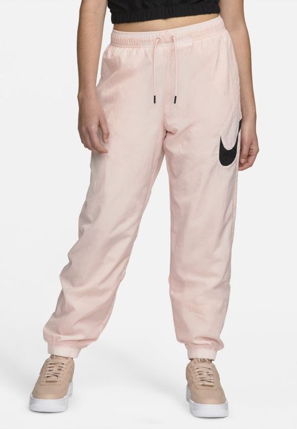 Byxor Nike Sportswear Essential med medelhög midja för kvinnor - Rosa