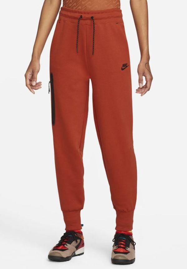 Byxor Nike Sportswear Tech Fleece för kvinnor - Röd