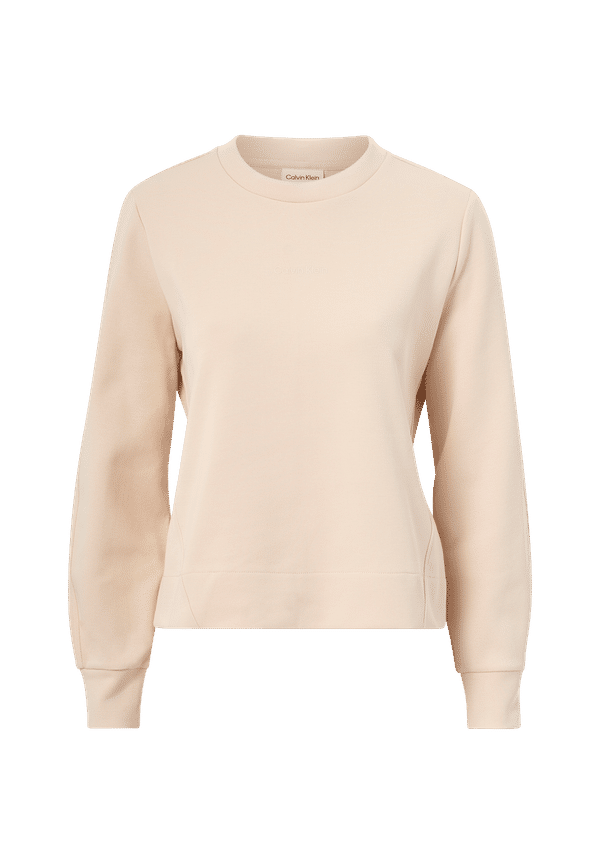 Calvin Klein - Sweatshirt Micro Logo Sweam Sweatshirt - Beige