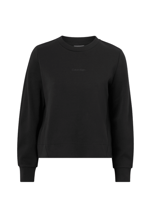 Calvin Klein - Sweatshirt Micro Logo Sweam Sweatshirt - Svart