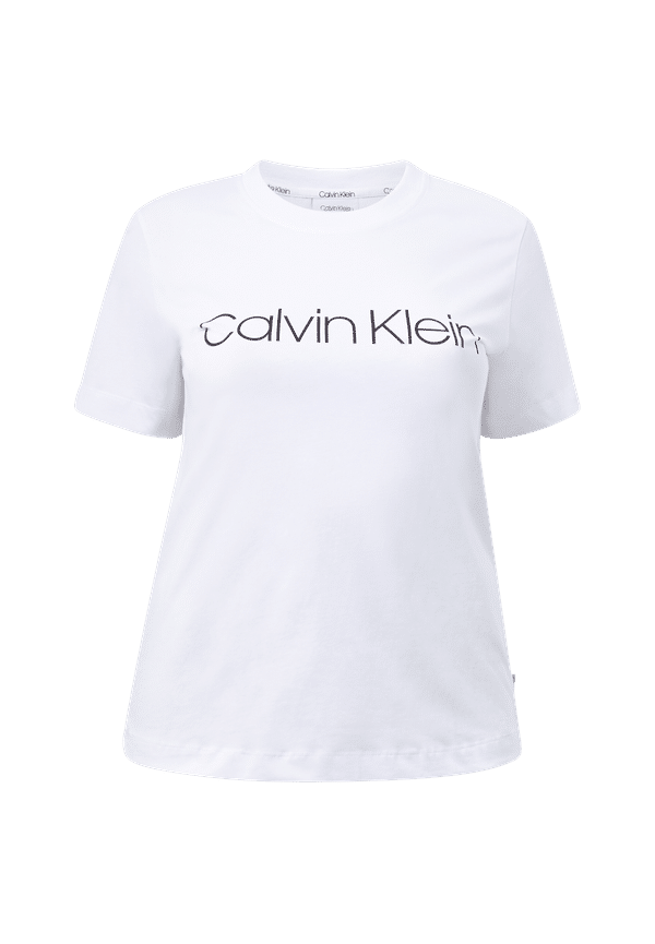 Calvin Klein - Topp Inclusive Core Logo T-shirt - Vit