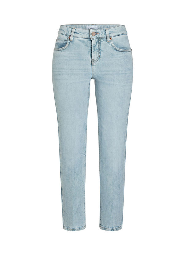 Cambio - Boyfriend Jeans - Blå - Dam - Storlek: L