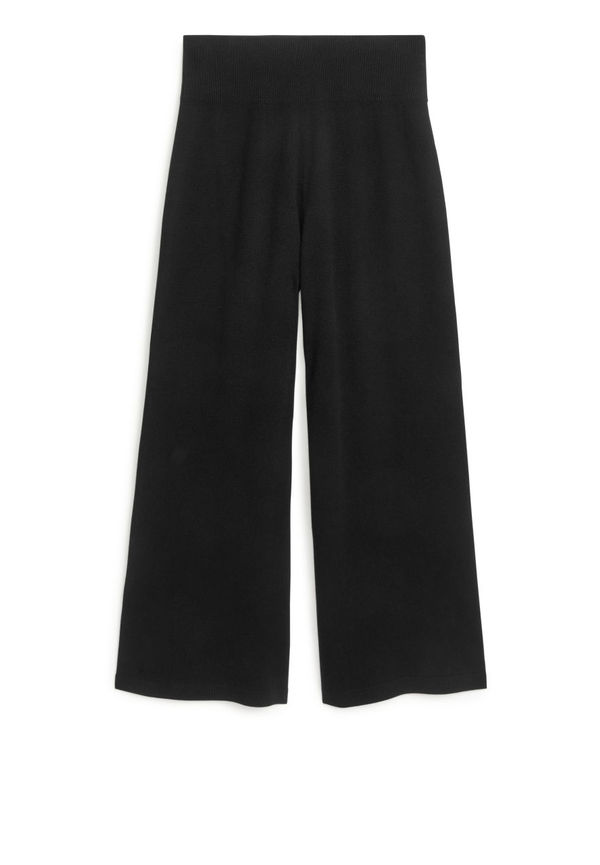 Cashmere Trousers - Black