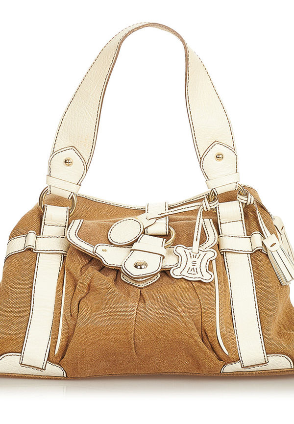 Celine Vintage - Vintage Väskor - Brun - Dam - Storlek: ONE Size
