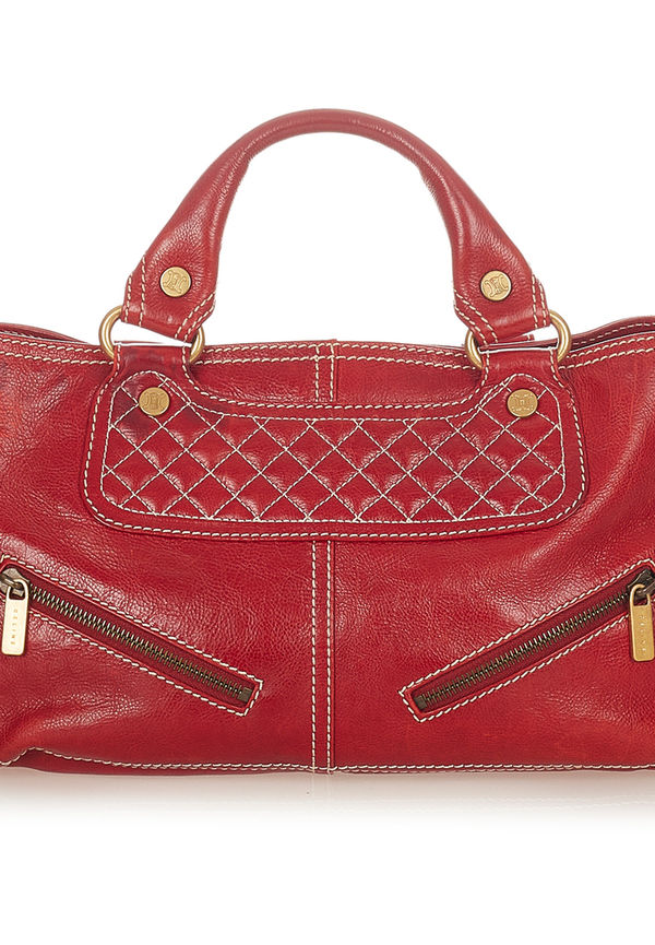 Celine Vintage - Vintage Väskor - Röd - Dam - Storlek: ONE Size