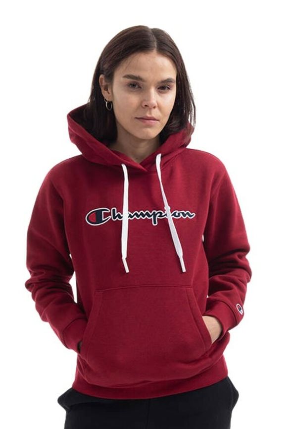 Champion - Hoodies - Röd - Dam - Storlek: M