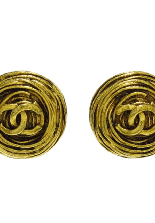 Chanel Vintage - Vintage Smycken - Gul - Dam - Storlek: ONE Size