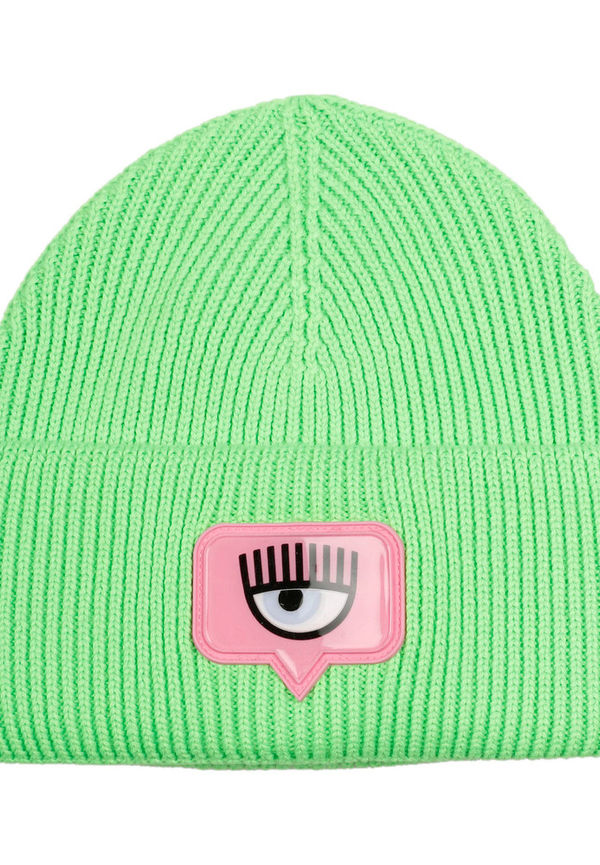 Chiara Ferragni Collection - Hattar - Grön - Dam - Storlek: ONE Size