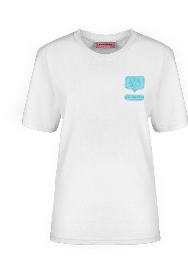 Chiara Ferragni Collection - T-shirts - Vit - Dam - Storlek: S