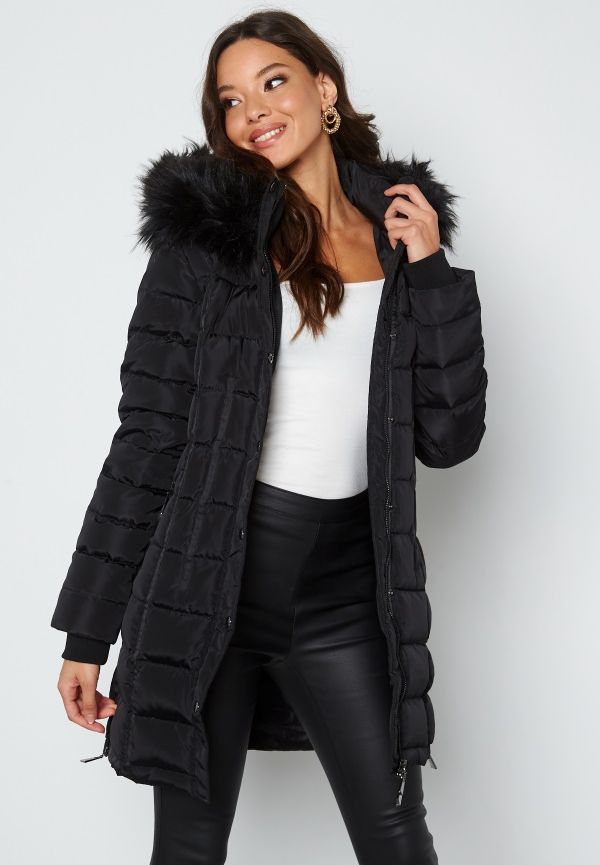 Chiara forthi madesimo high gloss down jacket black top