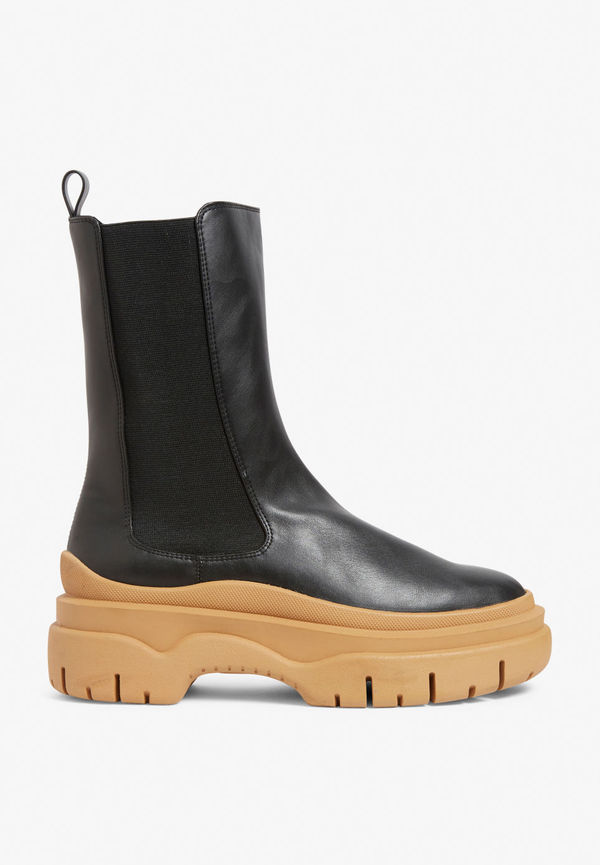 Chunky chelsea boots - Black
