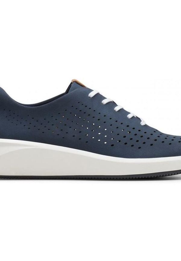 Clarks - Sneakers - Blå - Dam - Storlek: 38 Eu,37 Eu,36 EU