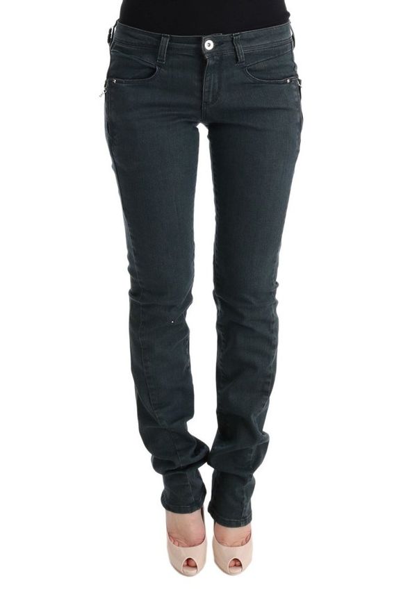 Costume National - Skinny Jeans - Grå - Dam - Storlek: W26,W27,W28