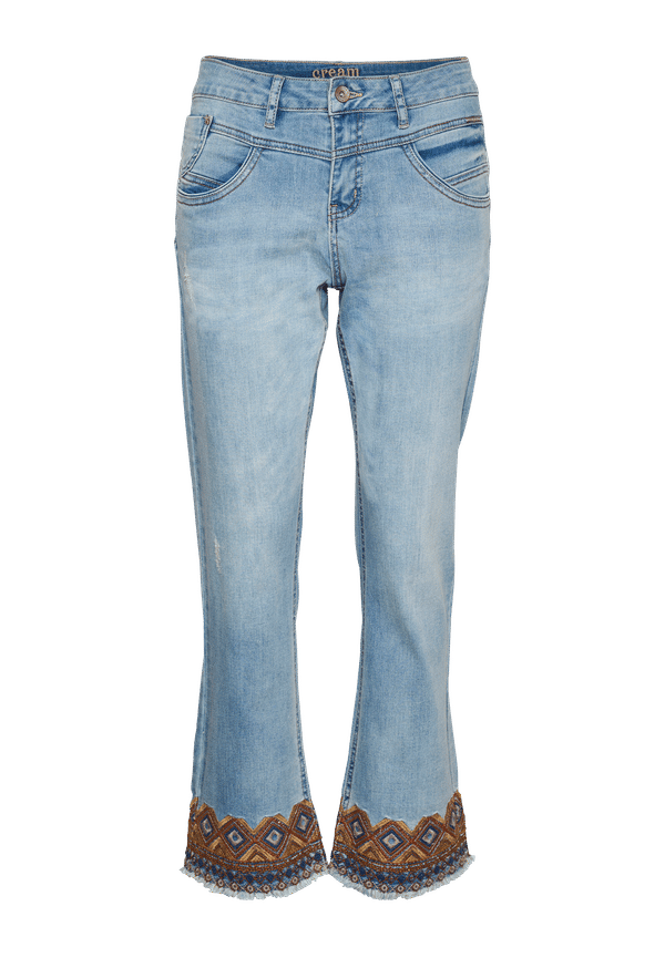Cream - Jeans crBolette 7/8 Jeans Shape Fit - Blå