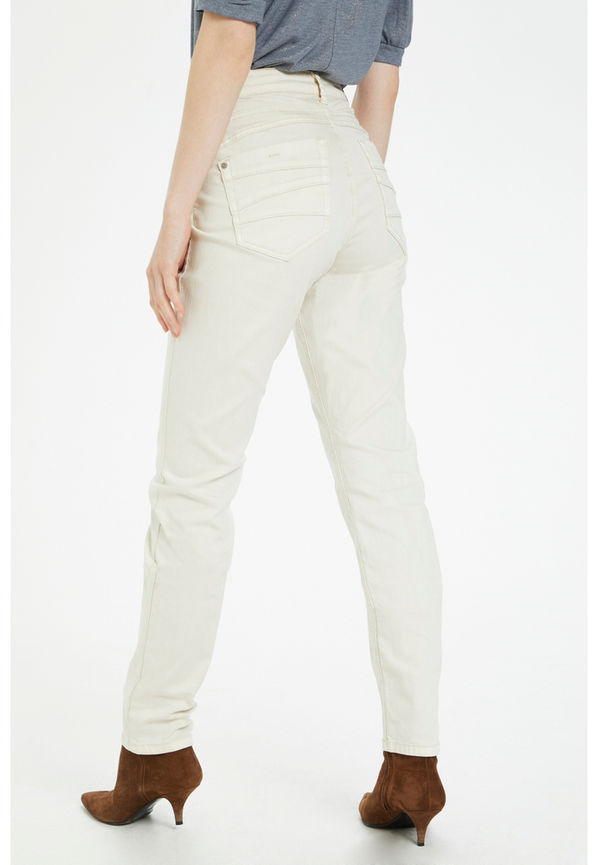 Cream - Skinny Jeans - Vit - Dam - Storlek: W24,W26,W25,W27