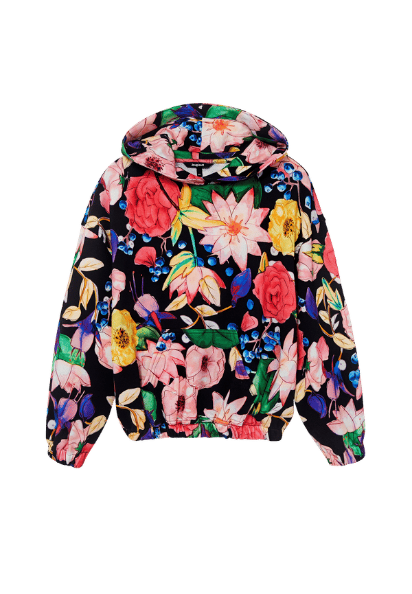Desigual - Huvtröja Sweat_Carol - Svart