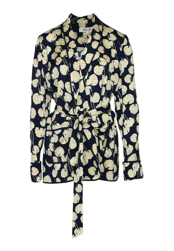 Diane Von Furstenberg - Kimono - Blå - Dam - Storlek: L