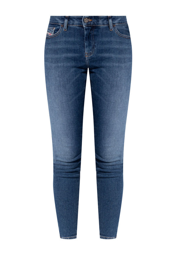 Diesel - Skinny Jeans - Blå - Dam - Storlek: W24 L32,W29 L32,W25 L32,W28 L32,W27 L32,W30 L32,W26 L32