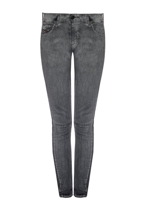Diesel - Skinny Jeans - Grå - Dam - Storlek: W24 L32