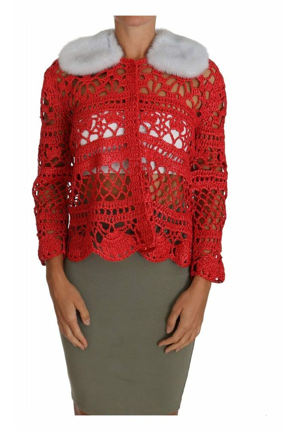 Dolce & Gabbana - Koftor - Röd - Dam - Storlek: L,S