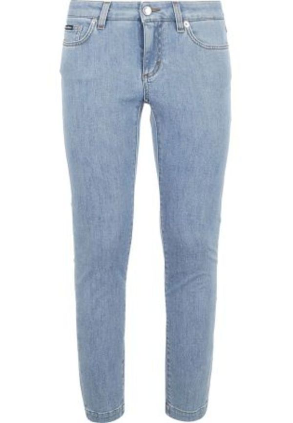 Dolce & Gabbana - Skinny Jeans - Blå - Dam - Storlek: S