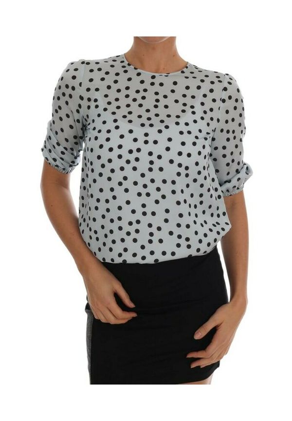 Dolce & Gabbana - Skjortor - Blå - Dam - Storlek: 2XL
