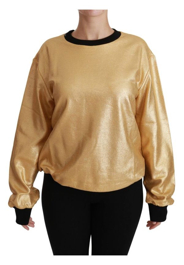 Dolce & Gabbana - Stickade tröjor & koftor - Gul - Dam - Storlek: Xs,L,S,M