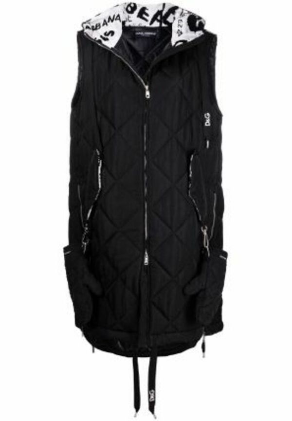 Dolce & Gabbana - Yttervästar - Svart - Dam - Storlek: M