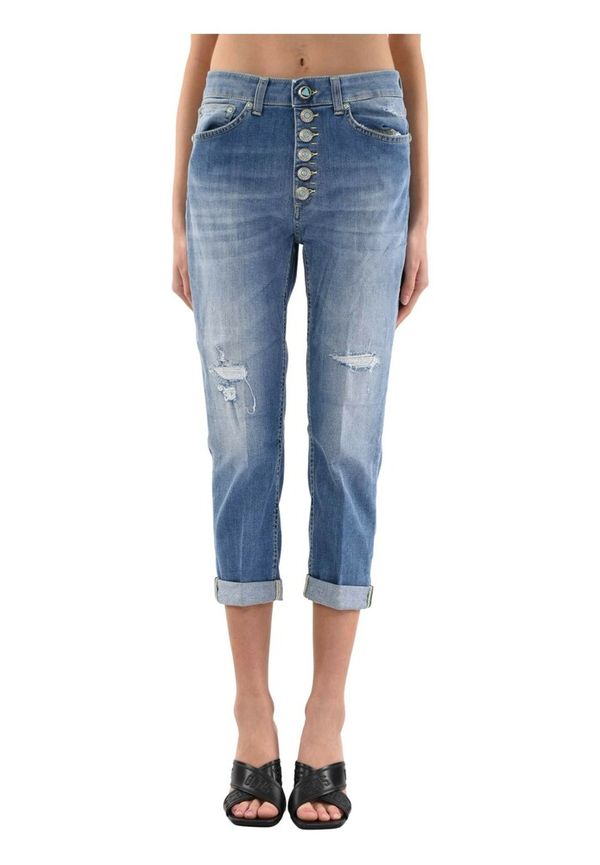Dondup - Boyfriend Jeans - Blå - Dam - Storlek: W34,W27,W30,W28