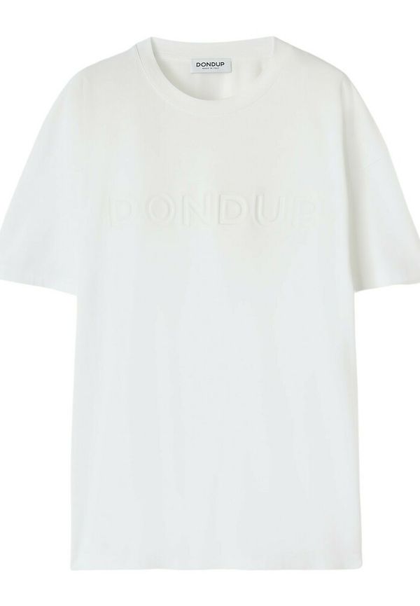 Dondup - T-shirts - Vit - Dam - Storlek: XS