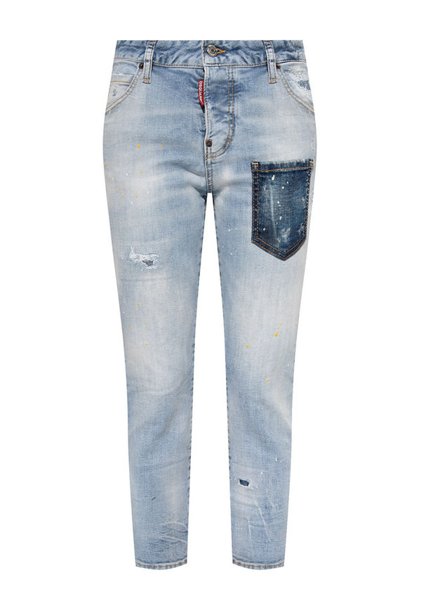 Dsquared2 - Skinny Jeans - Blå - Dam - Storlek: Xs,S
