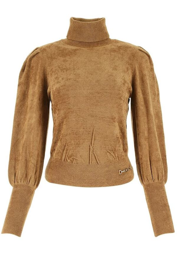 Elisabetta Franchi - Polotröjor - Brun - Dam - Storlek: XS