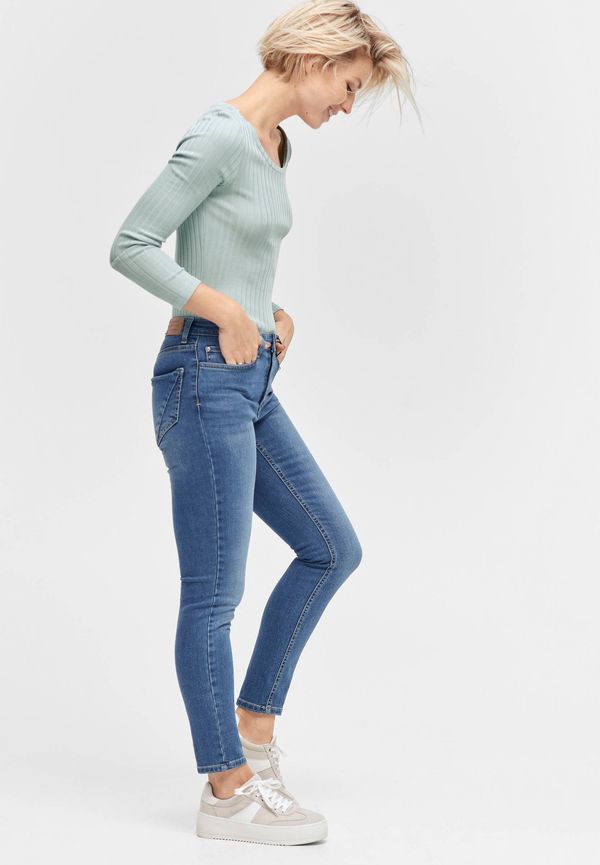 Ellos - Jeans Neema Cropped - Blå