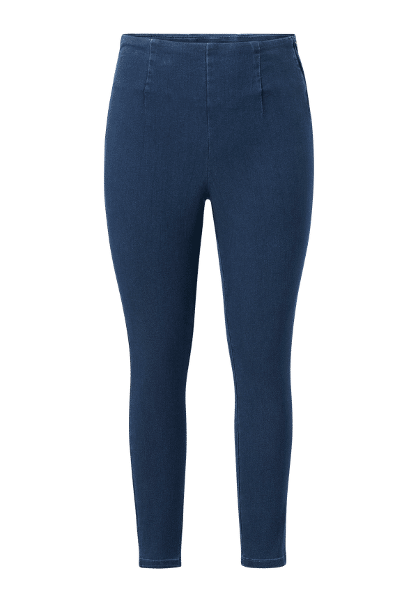 Evoked Vila - Byxor viJeggy Ana HW 7/8 Jeggings - Blå
