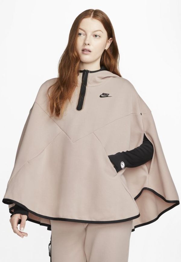 Extra stor poncho Nike Sportswear Tech Fleece för kvinnor - Rosa